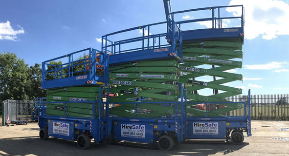 Scissor lift hire from Hire Safe Solutions